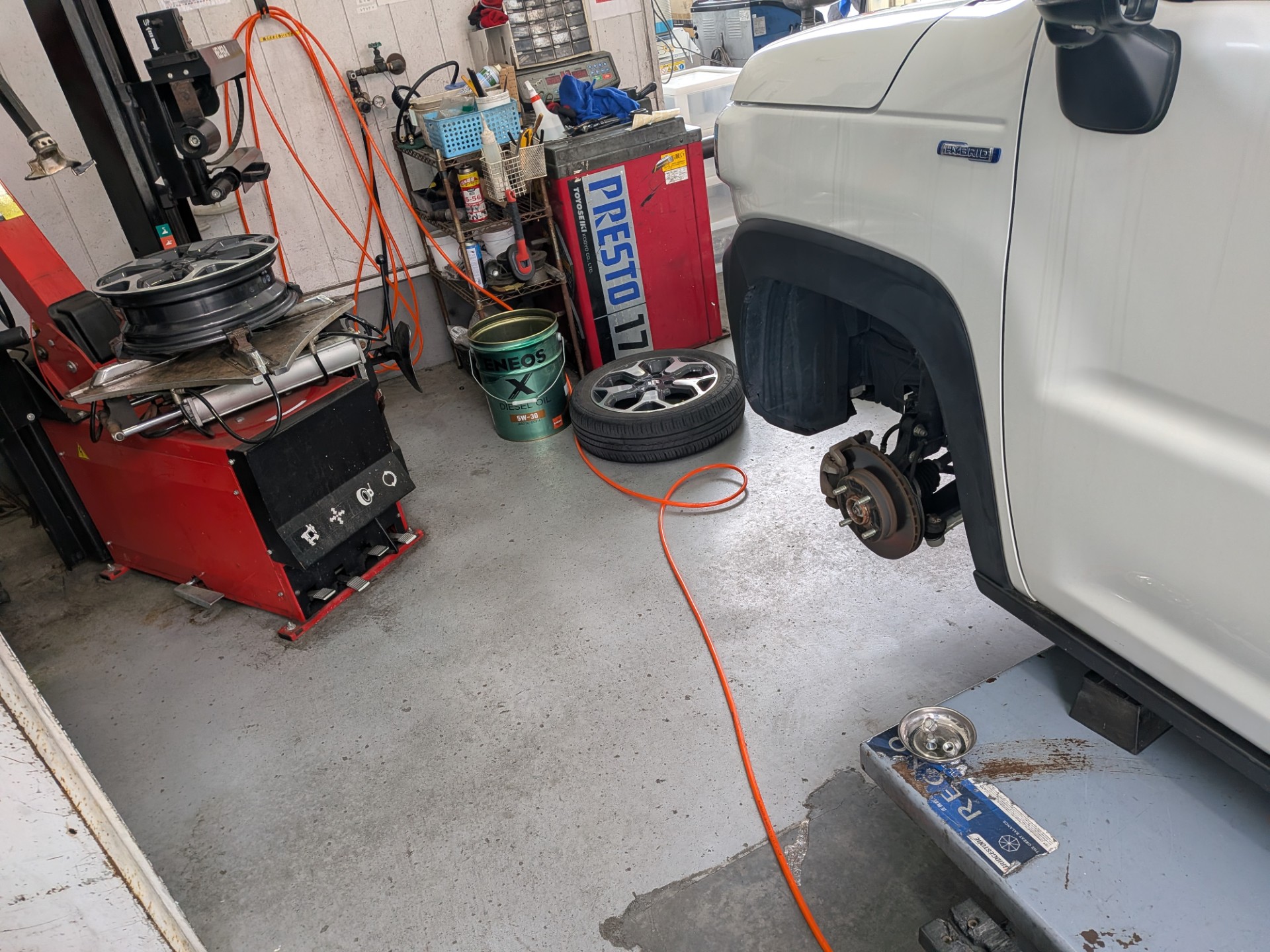 スズキ/ハスラーのタイヤ交換作業🚗