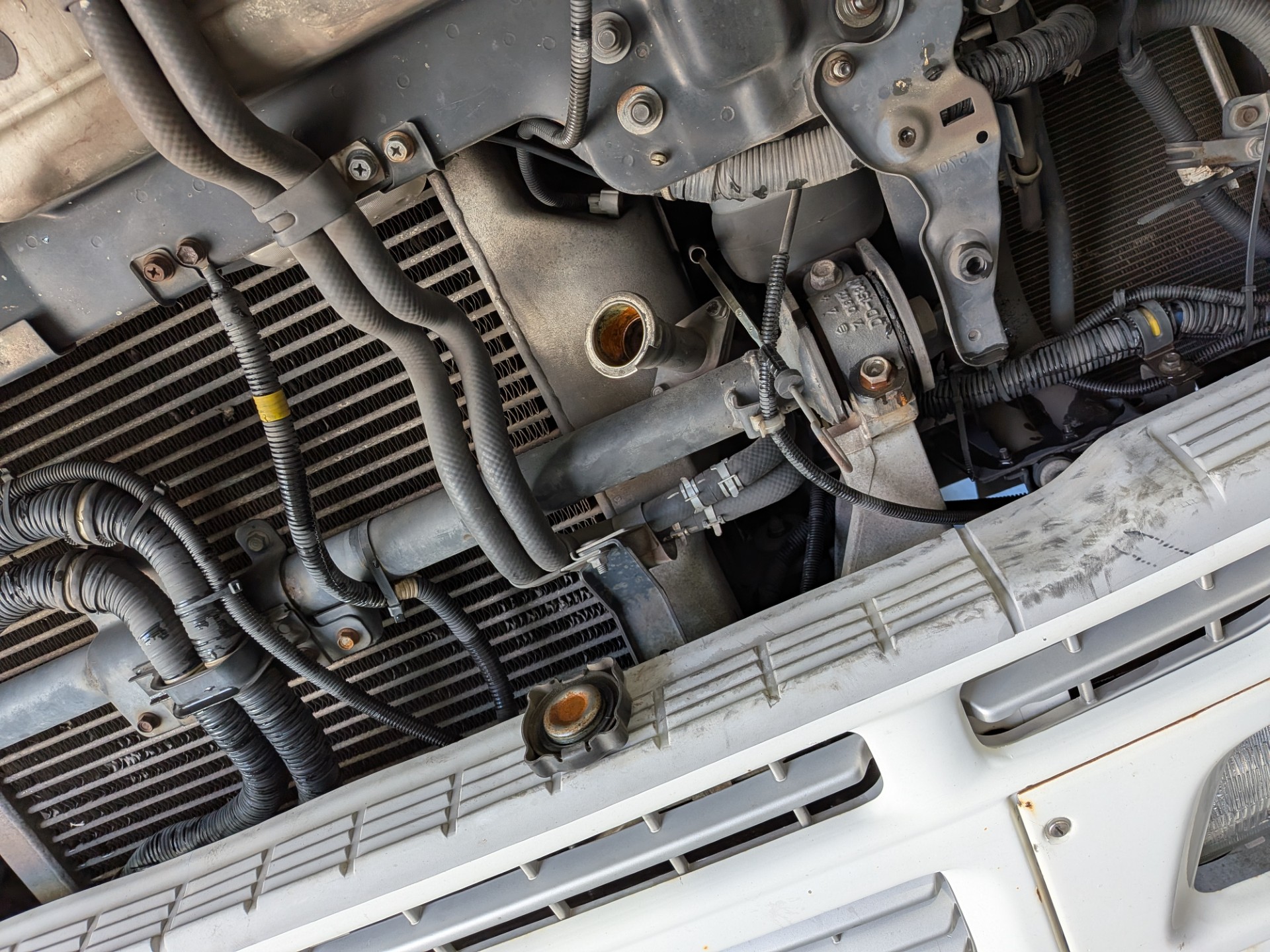 トラックのエンジンオイル交換を承りました🚚✨