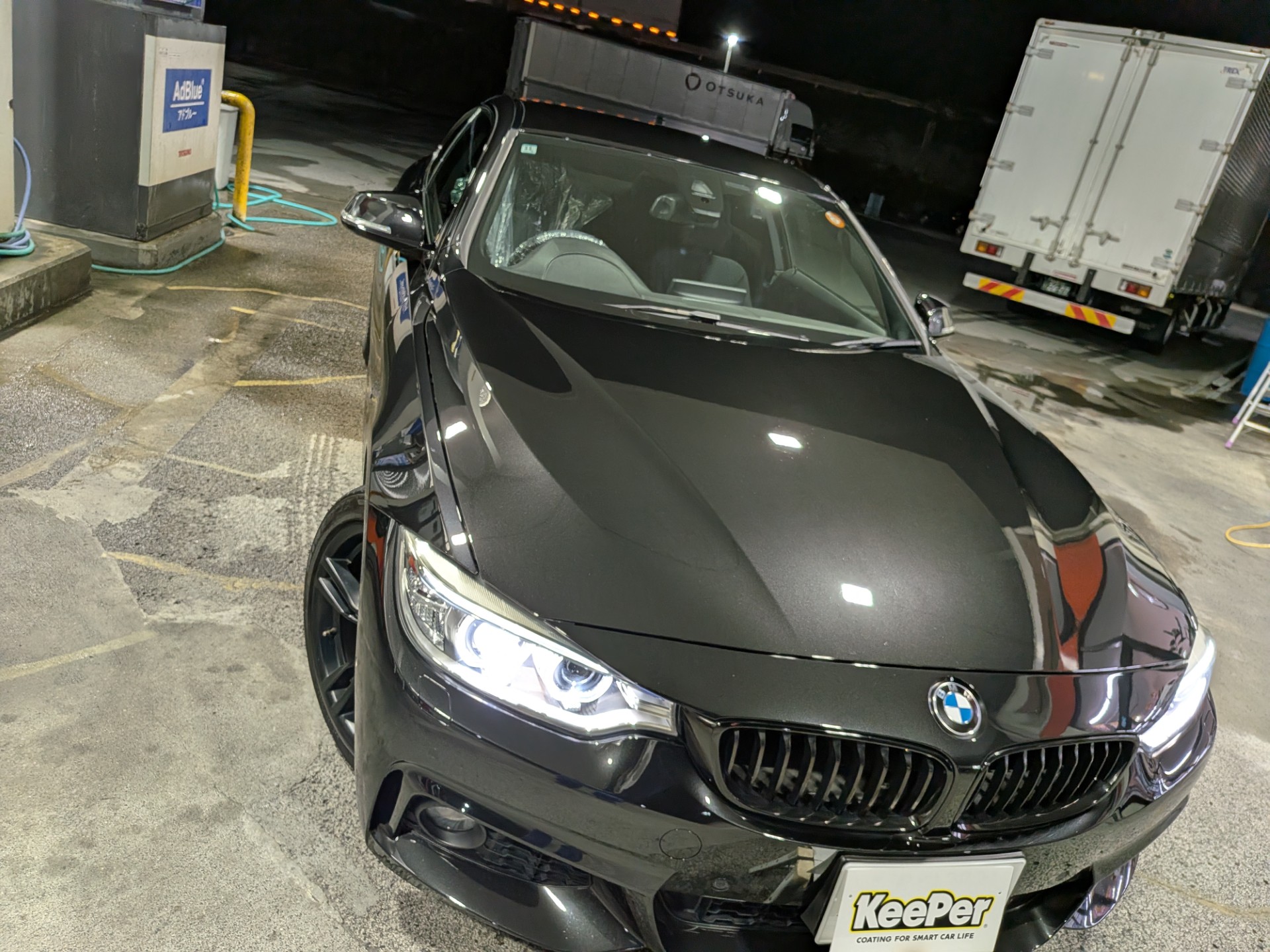 【　カーコーティング施工事例　】BMW/４シリーズクーペ