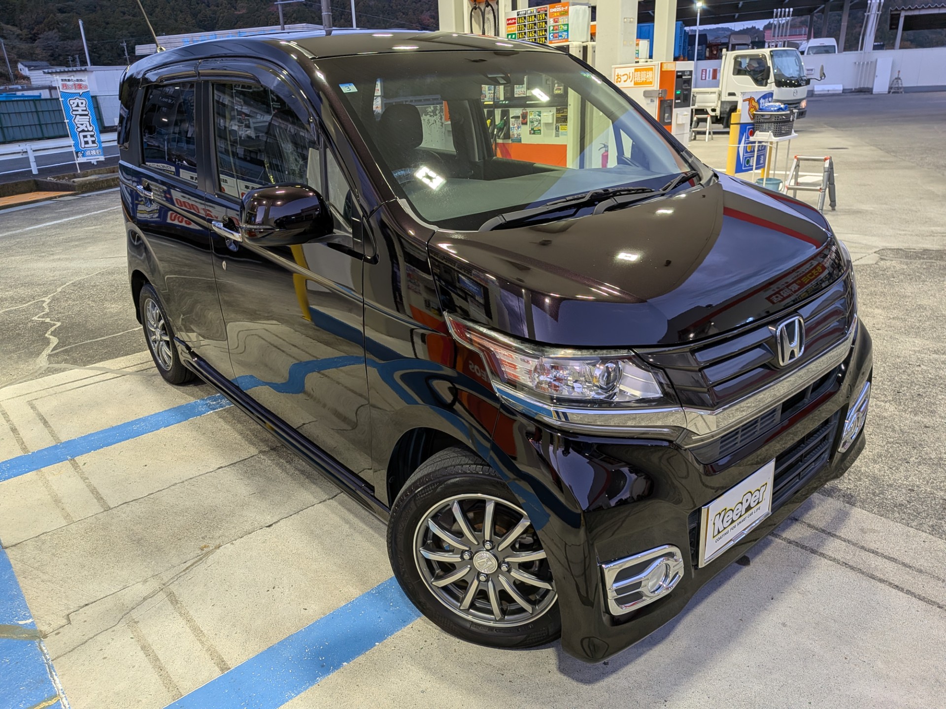 【　カーコーティング施工事例　】ホンダ/NWGN