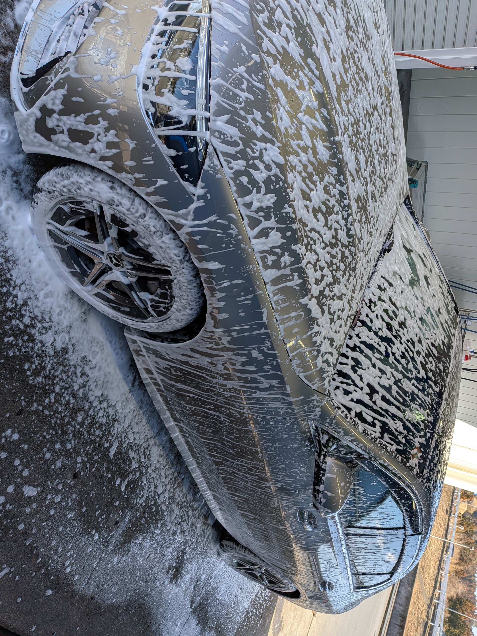 ベンツもピカピカに手洗い洗車と春のリペアイベント情報🌸