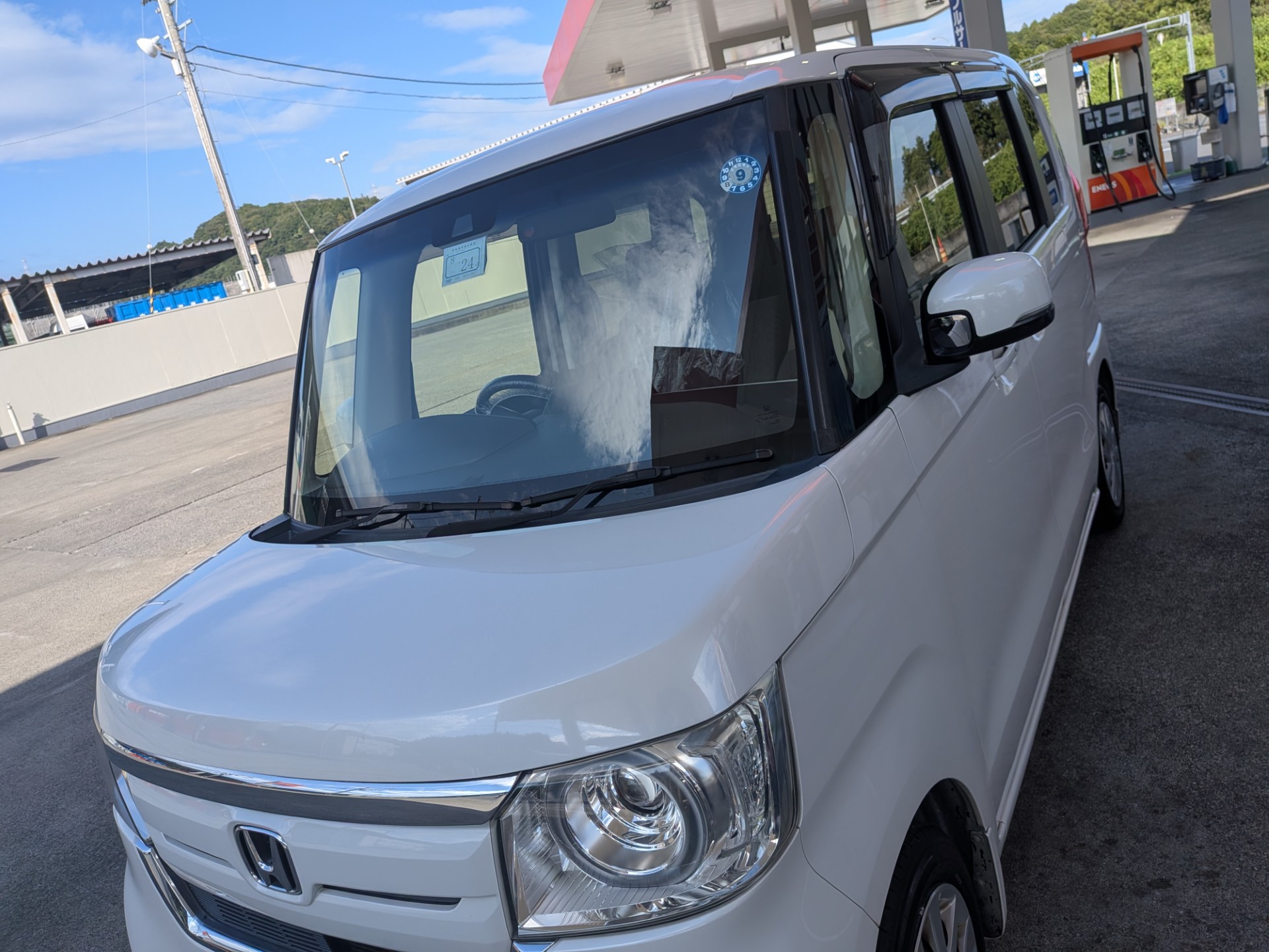 ルート１掛川TSで楽天車検をしていただいたホンダ/NBOX