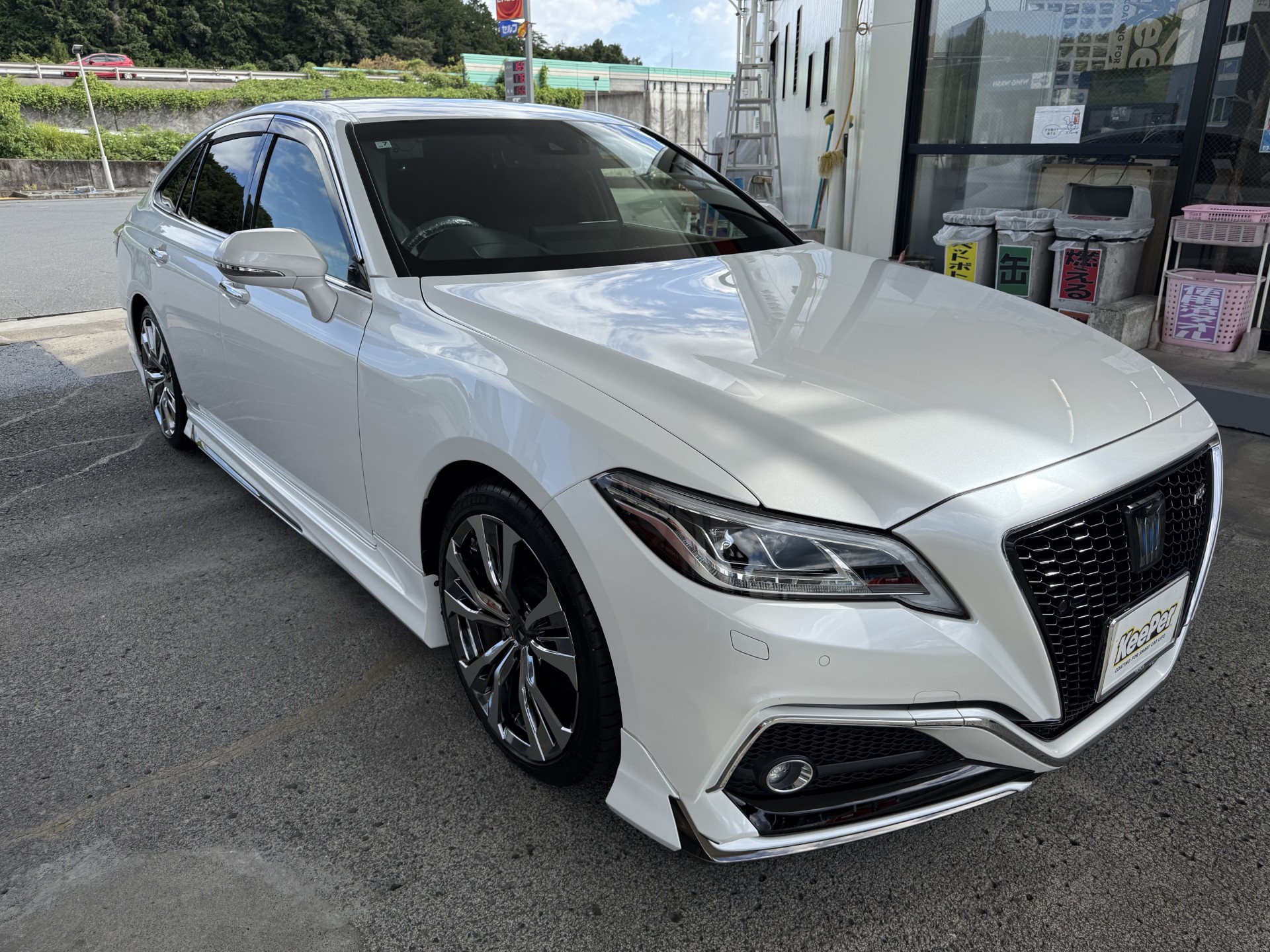 ルート１掛川TSでフレッシュキーパーを施工したトヨタ/クラウン