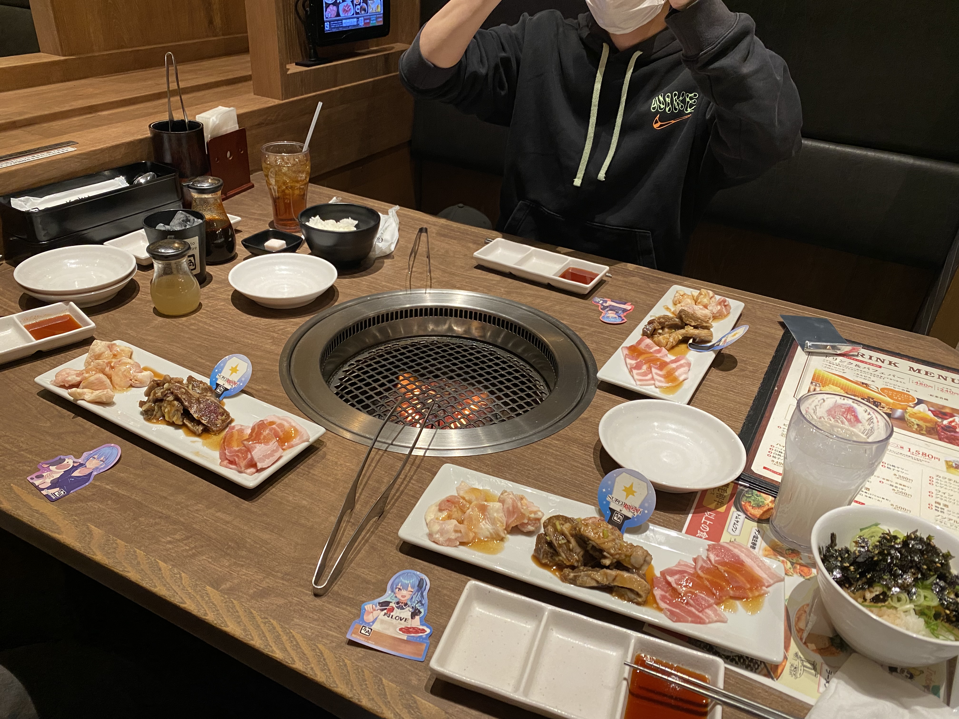 久しぶりに焼肉行きました‼️