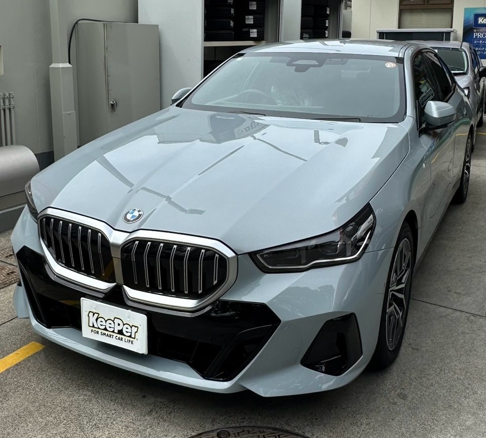 BMW5シリーズの輝きを保つフレッシュキーパー施工体験記😊