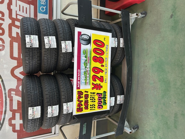 名阪白樫インターTSの秋冬安心タイヤ点検とお得なセール情報