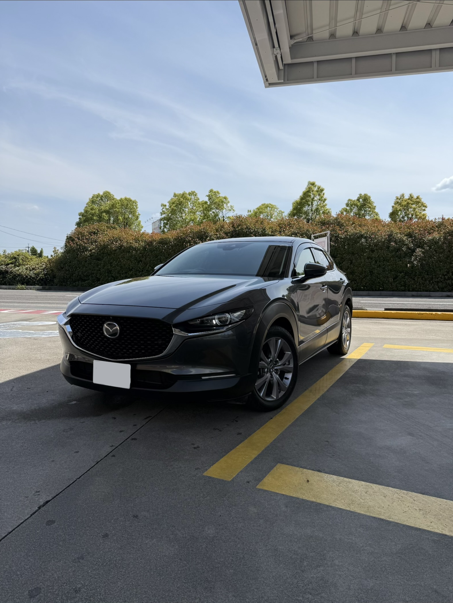 雨の日も安心セルフ各務原インターSSの撥水復元と洗車サービス🚗