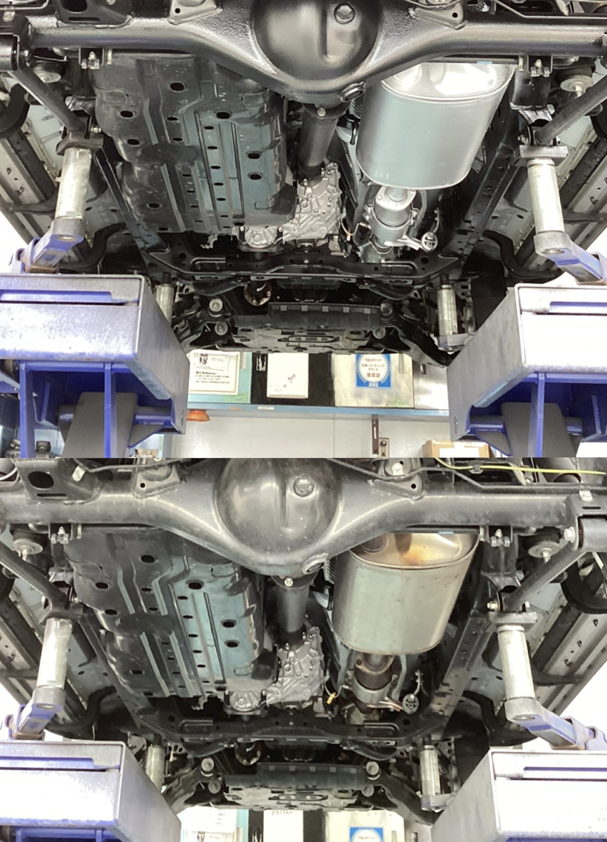 冬の車サビ対策に下廻り防錆サービスで安心ドライブ🚗