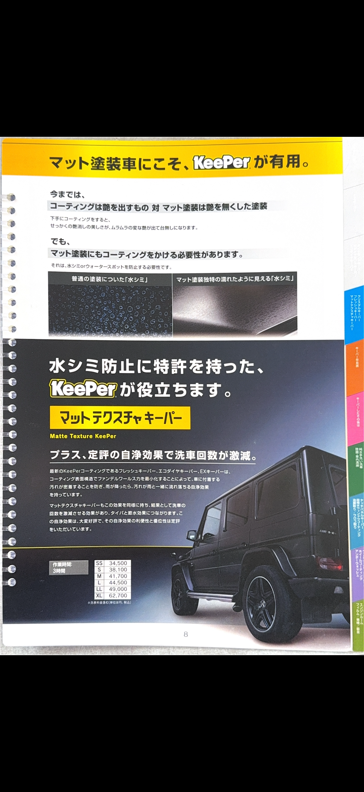 マットテクスチャkeeper誕生