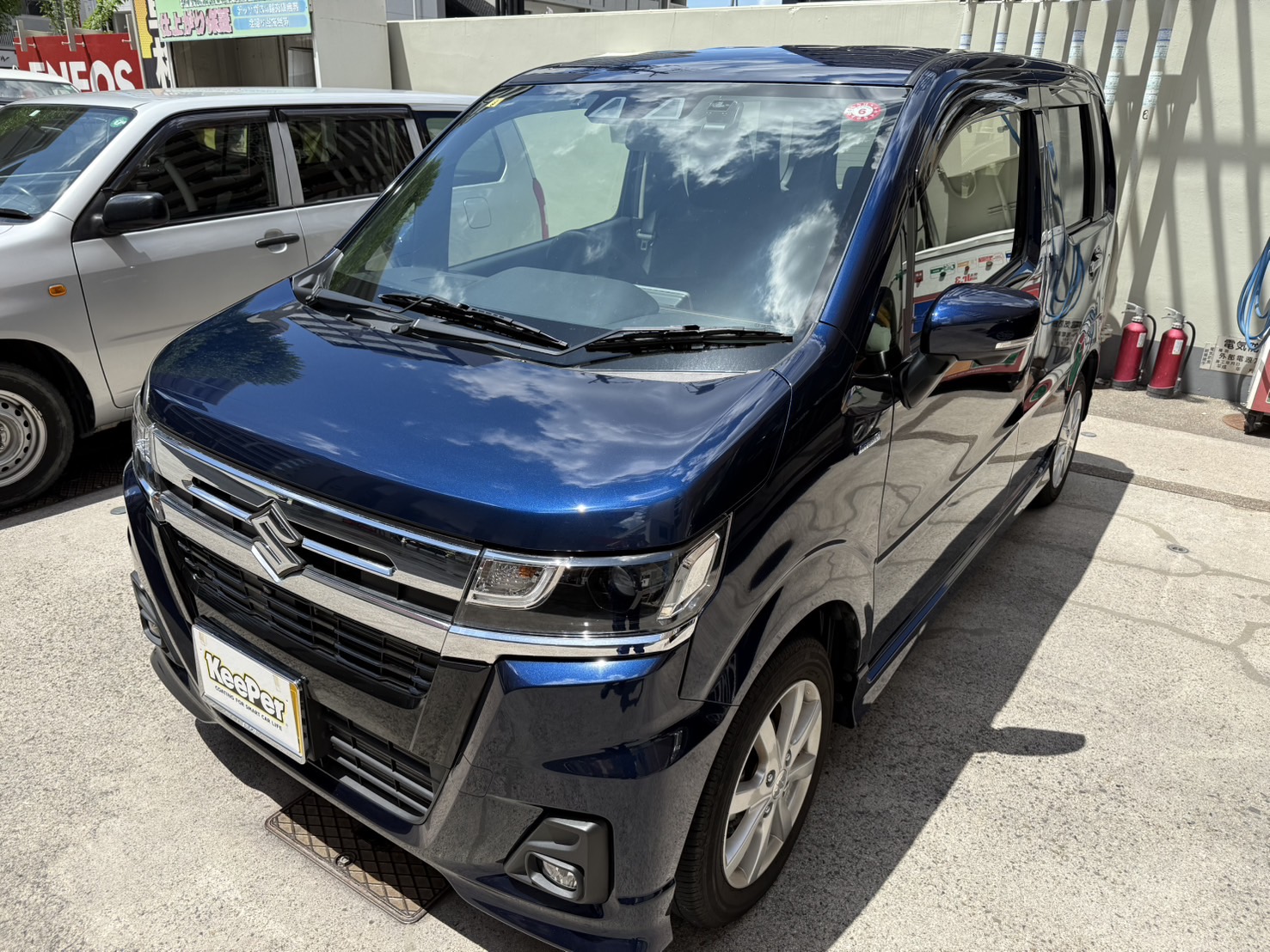 春の花粉対策に車のクリスタルキーパーでピカピカに✨