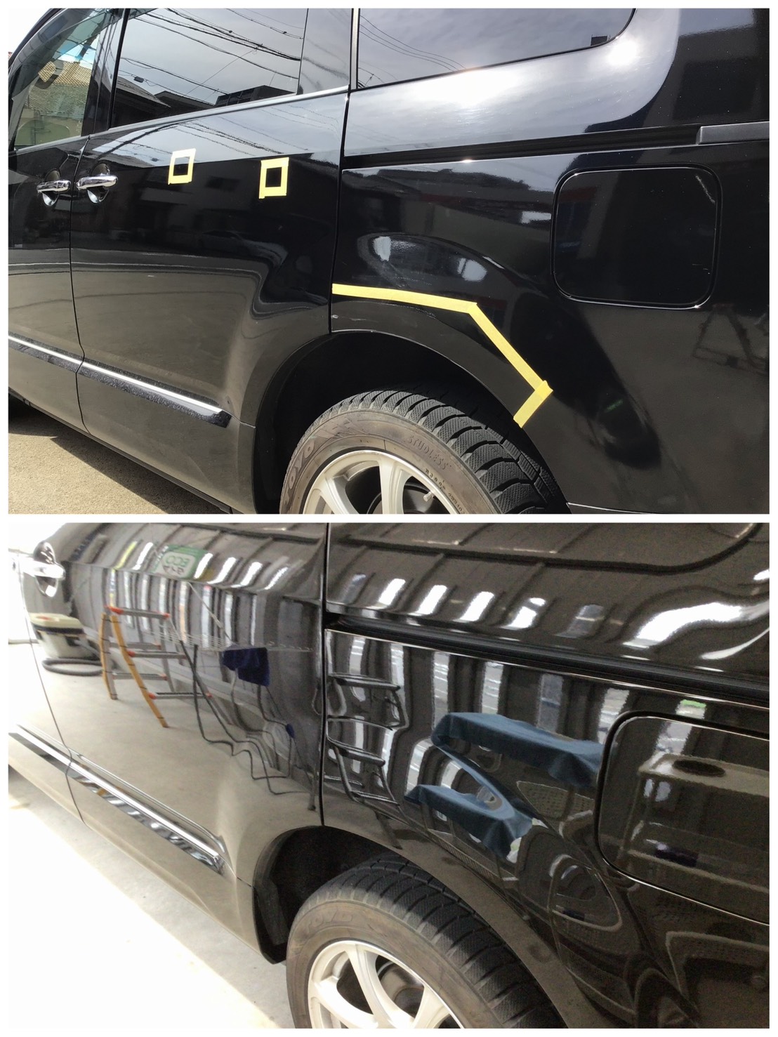 三菱デリカD5の板金修理と春の車メンテナンスポイント🚗💨