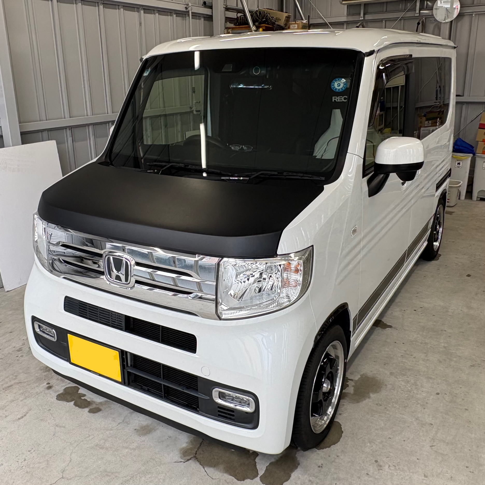 ホンダN-VANの輝きを復活クリスタルキーパーと鉄粉取りで夏準備🚗