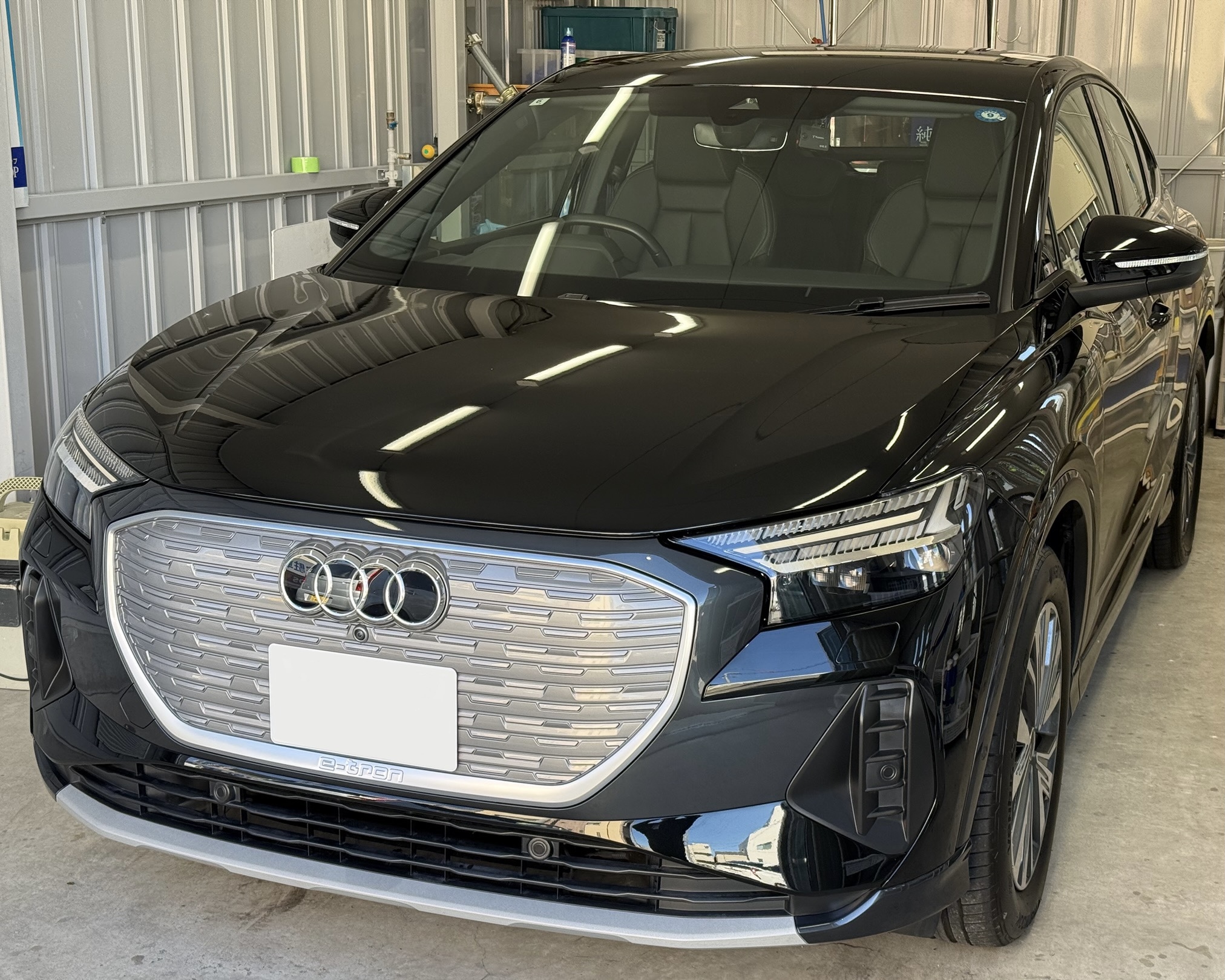 アウディQ4にフレッシュキーパー施工で夏の車ケアも安心🚗