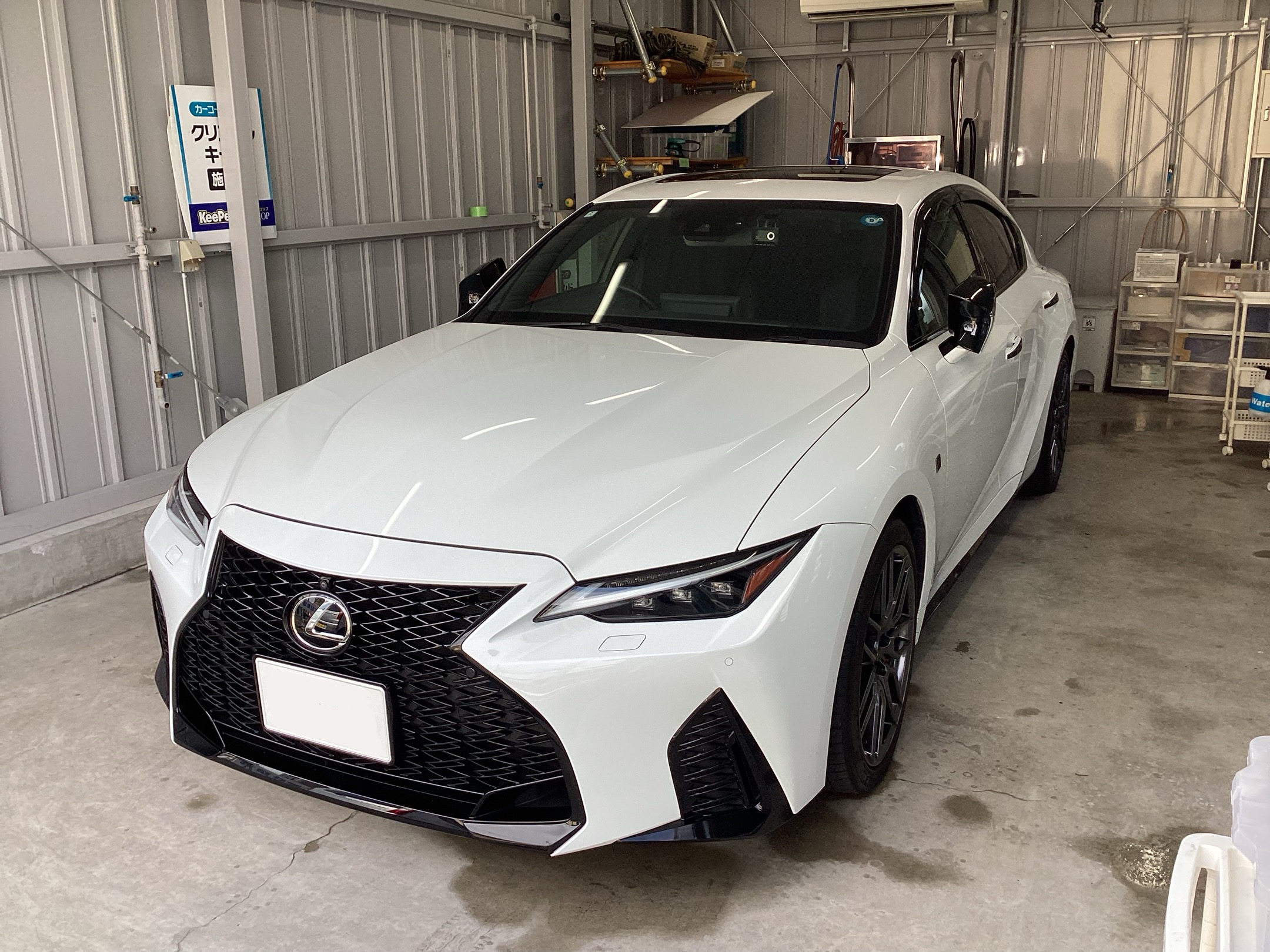 春のレクサスIS500におすすめ！ダイヤⅡキーパーコーティング✨大曽根SSで安心ケア🚗💨