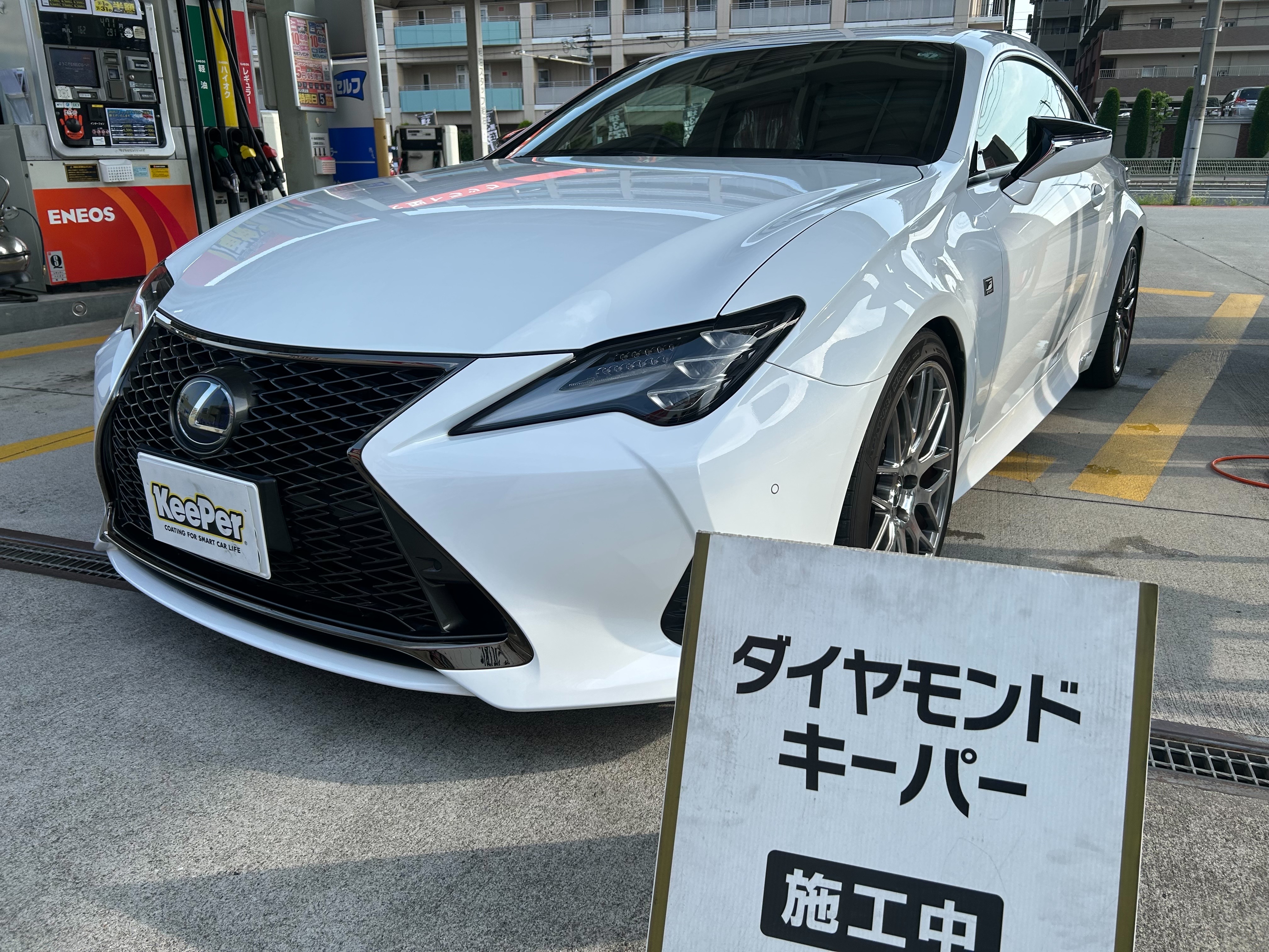 大阪南港で夏前に車の空気圧とメンテ点検をお手伝い🚗