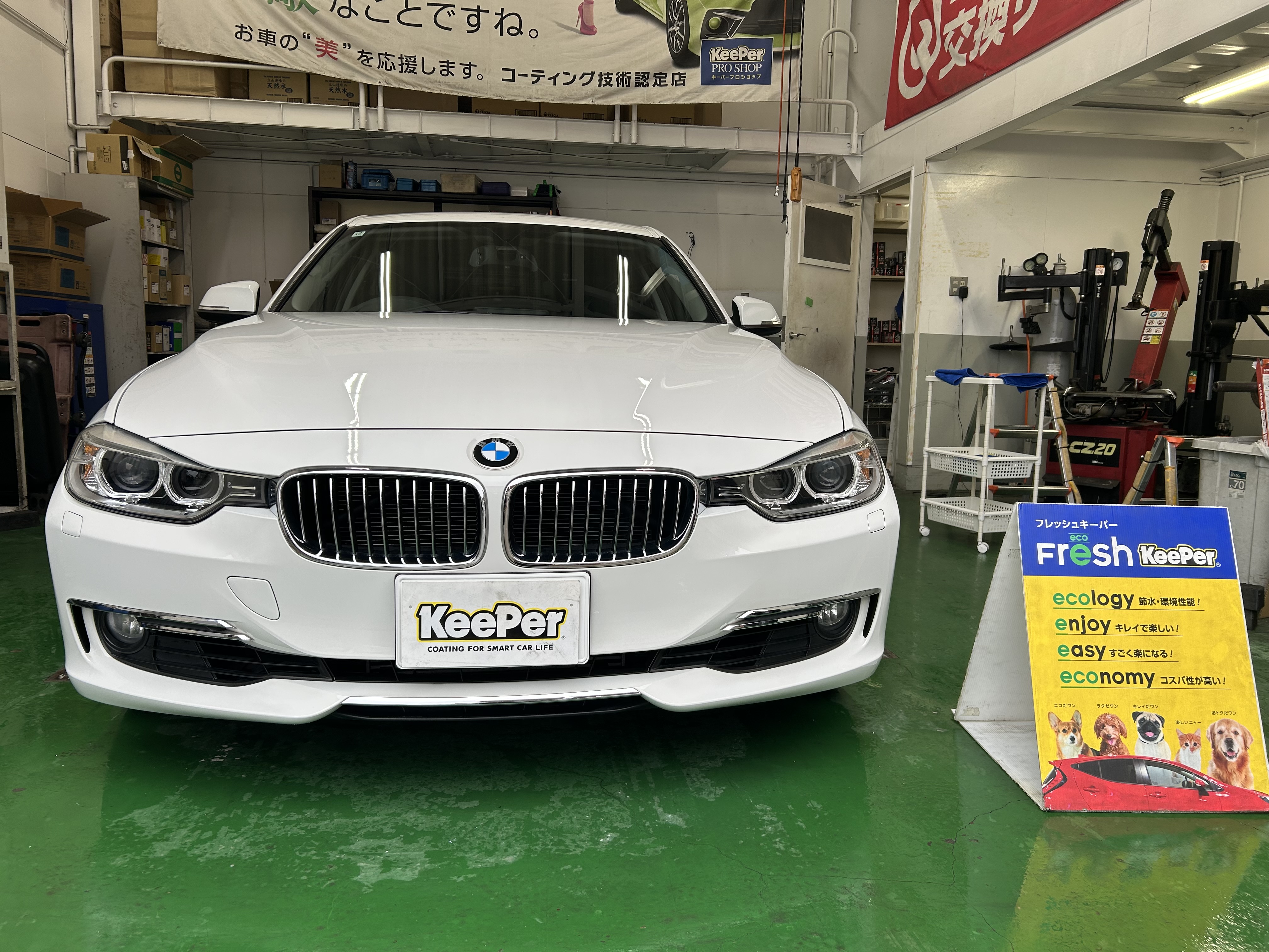 冬の愛車ケアはコーティングでピカピカに✨大阪南港大和川通りTSで安心サポート