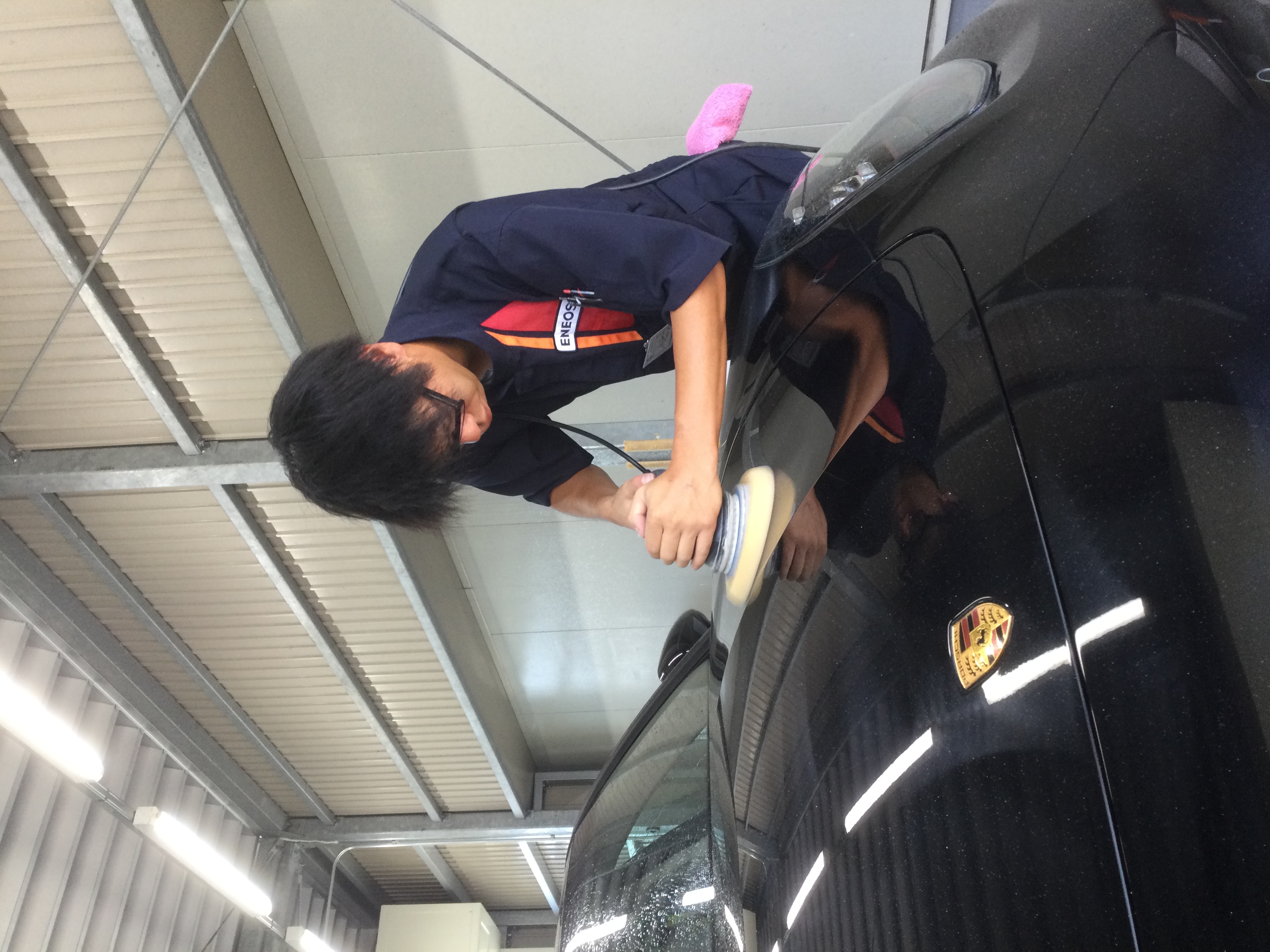 阪和道岸和田インターTSで夏の車メンテ＆コーティング体験記☀️