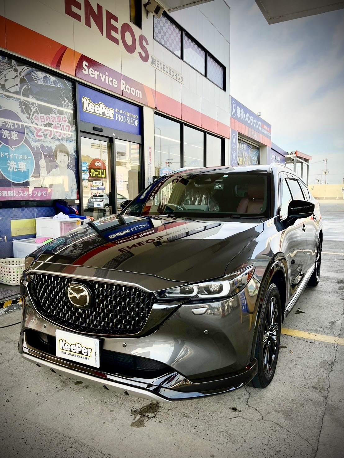 阪和道岸和田インターTSの冬におすすめダイヤ2キーパーコーティングと点検情報✨