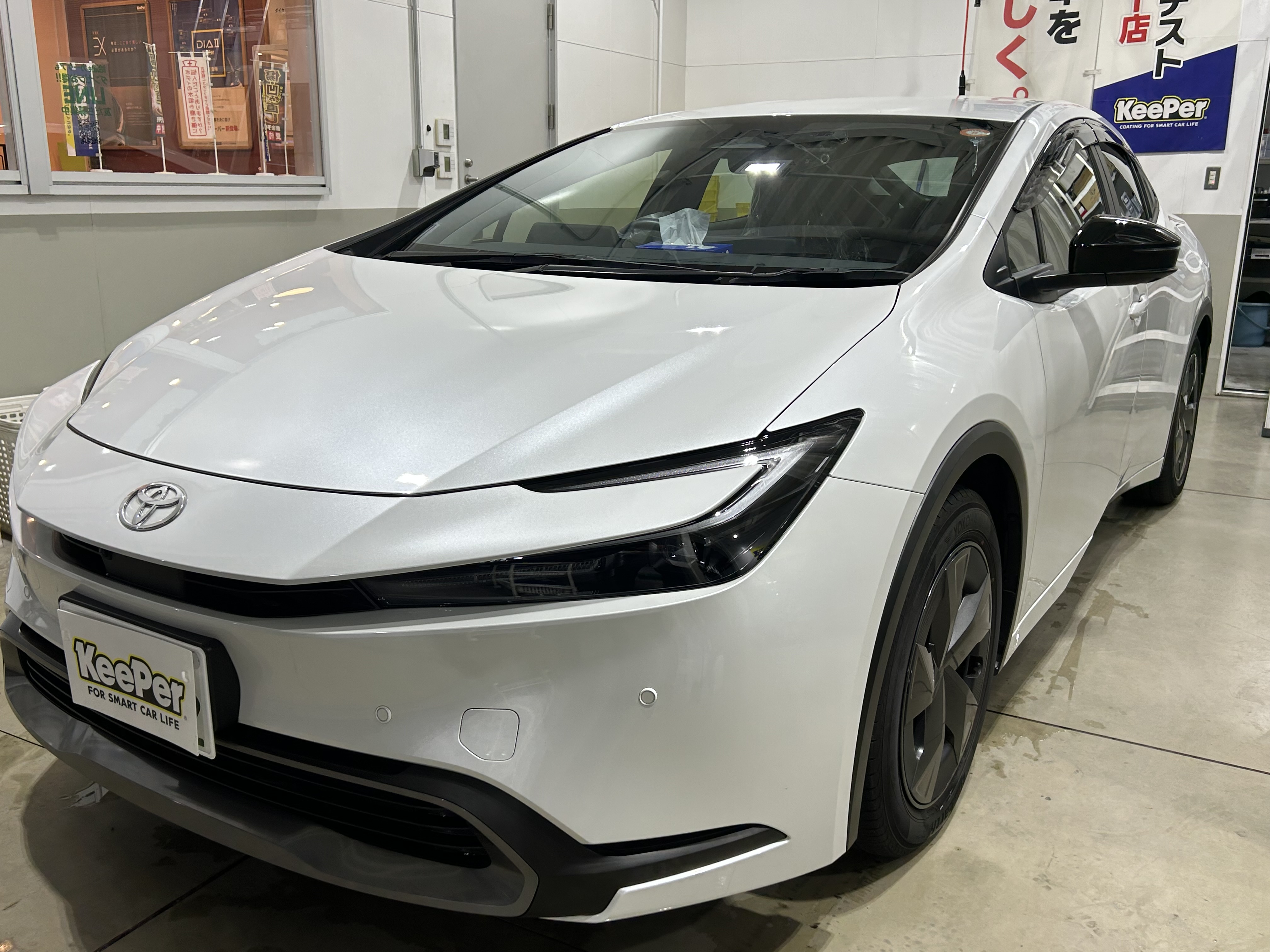 冬のプリウスを守るダイヤ2キーパーコーティングの魅力🚗✨