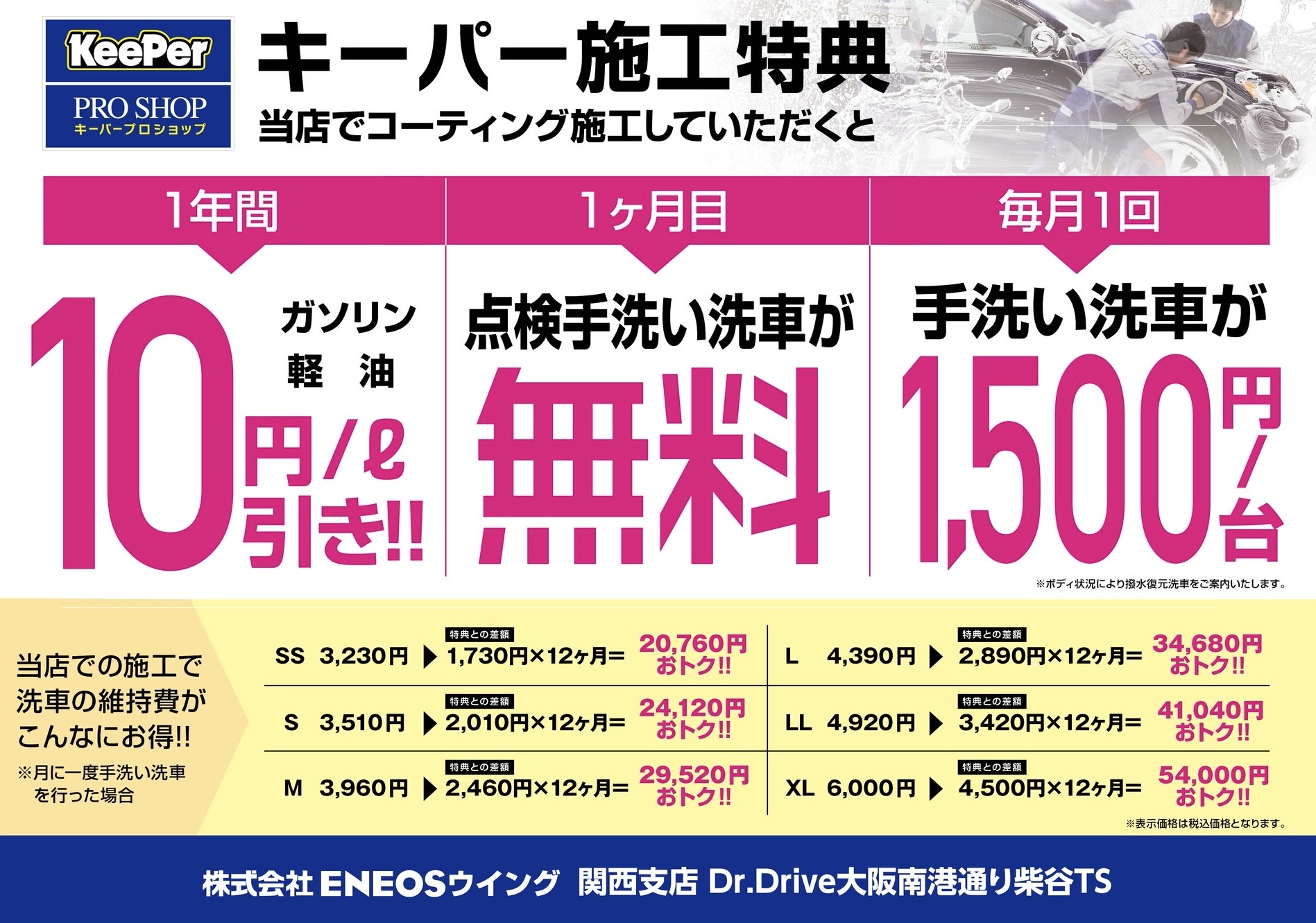 冬の車トラブル対策とお得なキーパーコーティング特典情報🚗