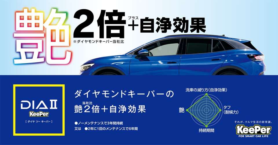 愛車ケアにおすすめ新コーティング！🚗