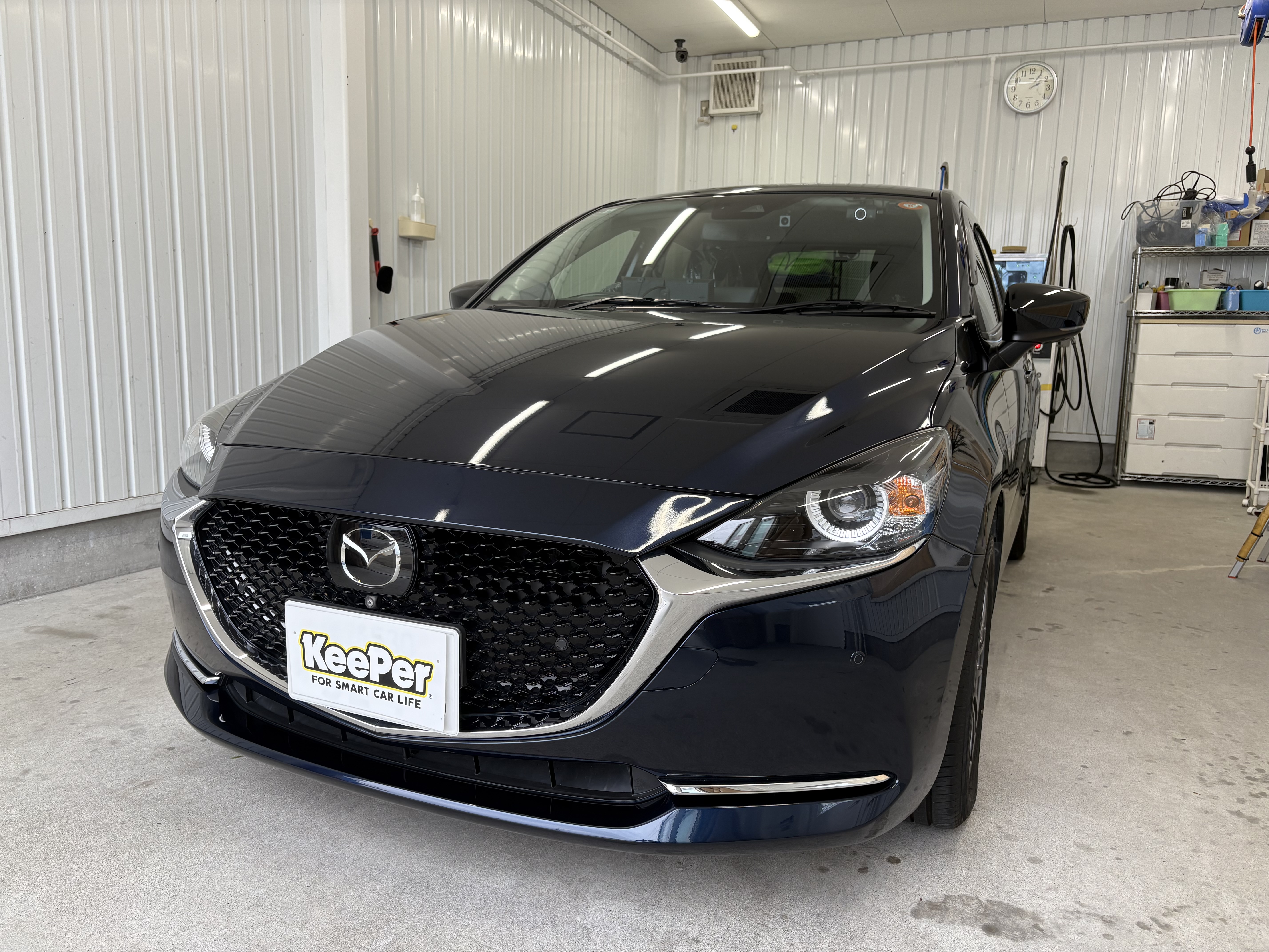 関西・山陽道竜野インターTSで秋の愛車メンテナンス🍁ツヤ長持ちコーティングと点検