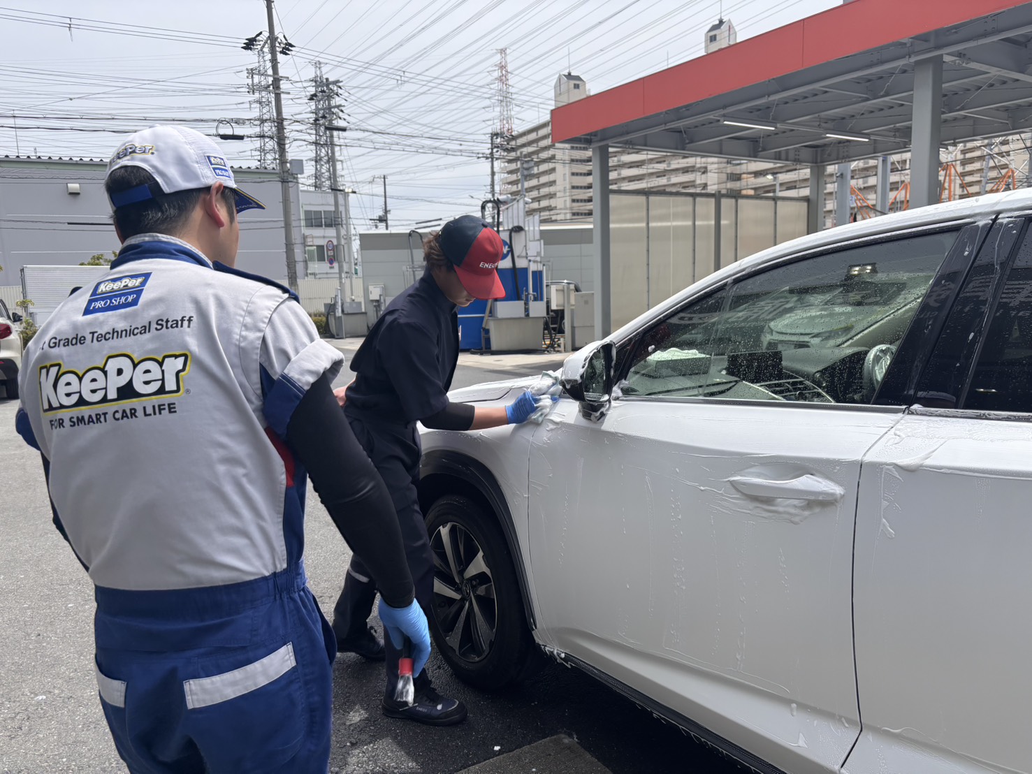 夏の車ケアはお任せください！キーパー施工と点検で安心ドライブ🚗