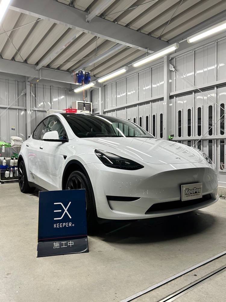 春の花粉や黄砂も安心EXキーパー施工で愛車ピカピカに🚗