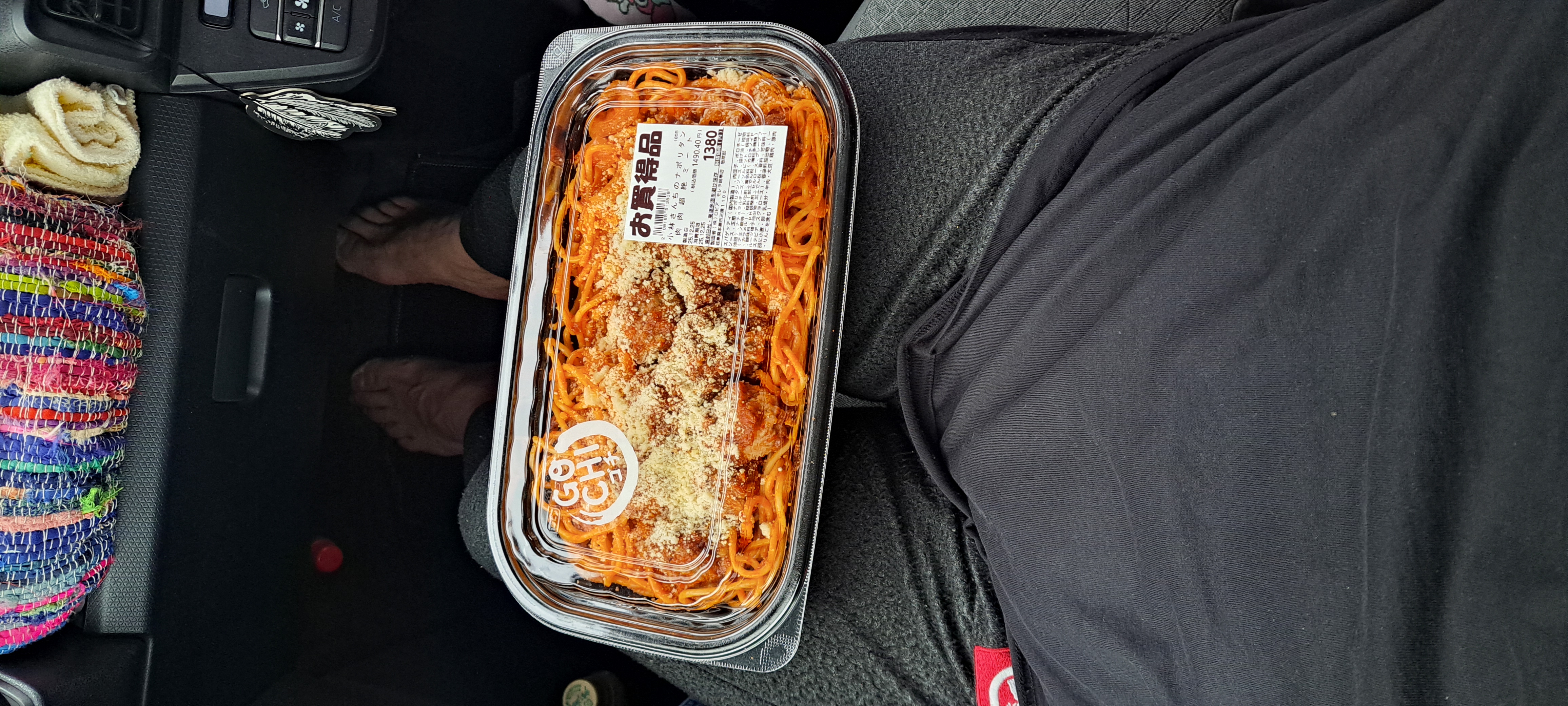 栗東ひがしTSの霧の日安全運転と特大ミートスパゲティ体験🍝