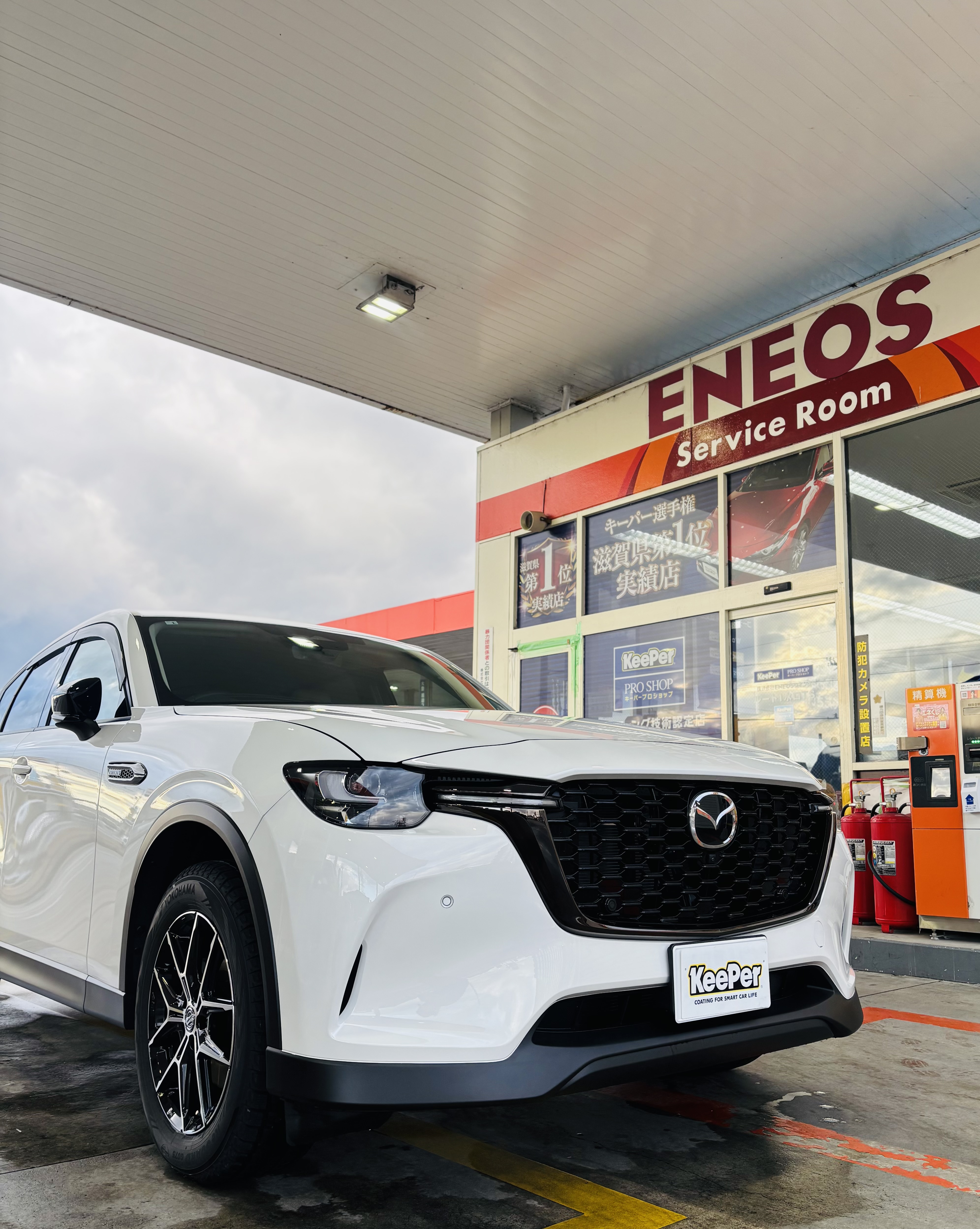 湖南市で人気のECOダイヤモンドキーパー施工と春の車メンテナンス🌸