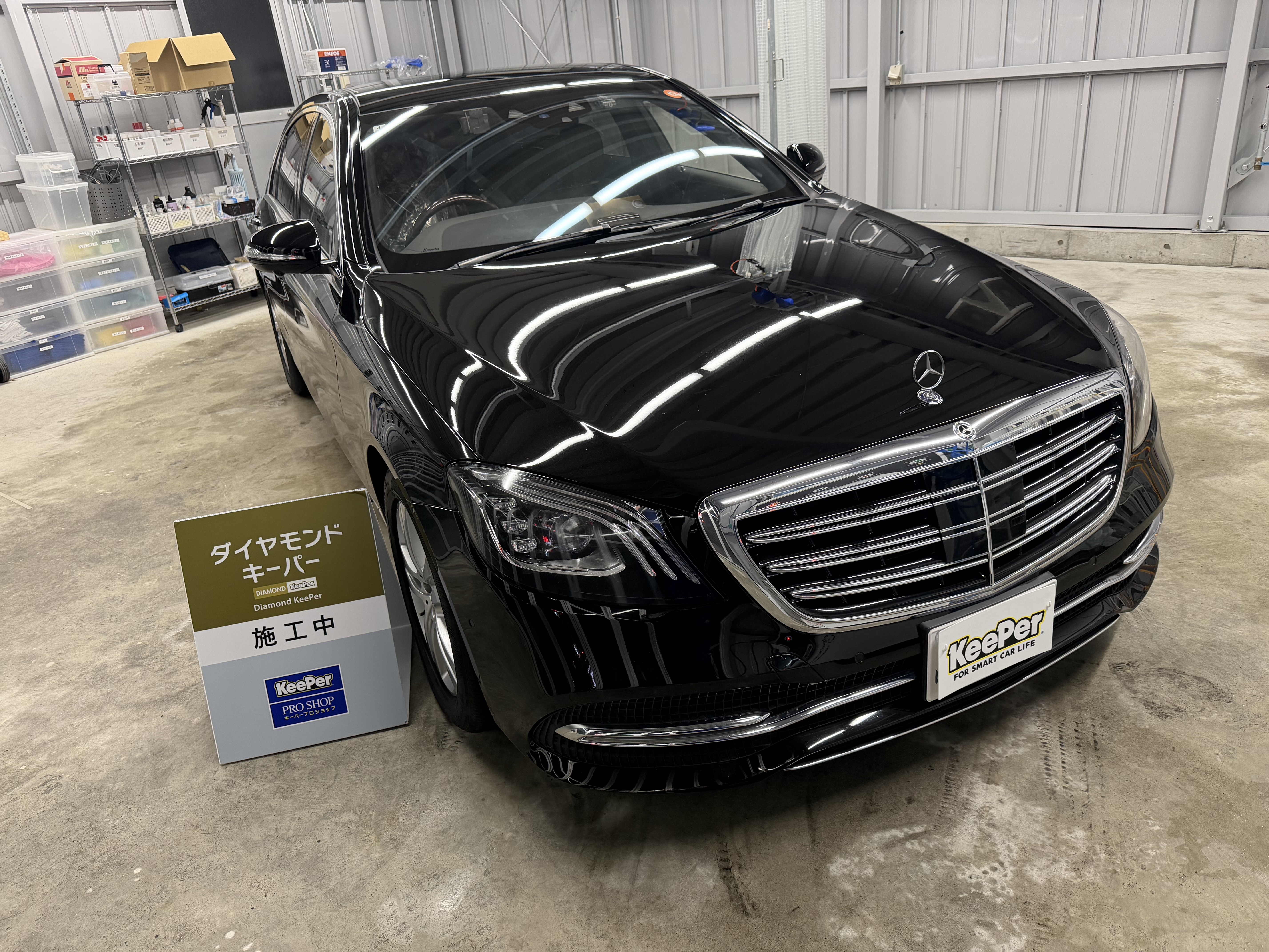 名神八日市インターTSで安心のダイヤモンドキーパー施工と夏の愛車点検🚗
