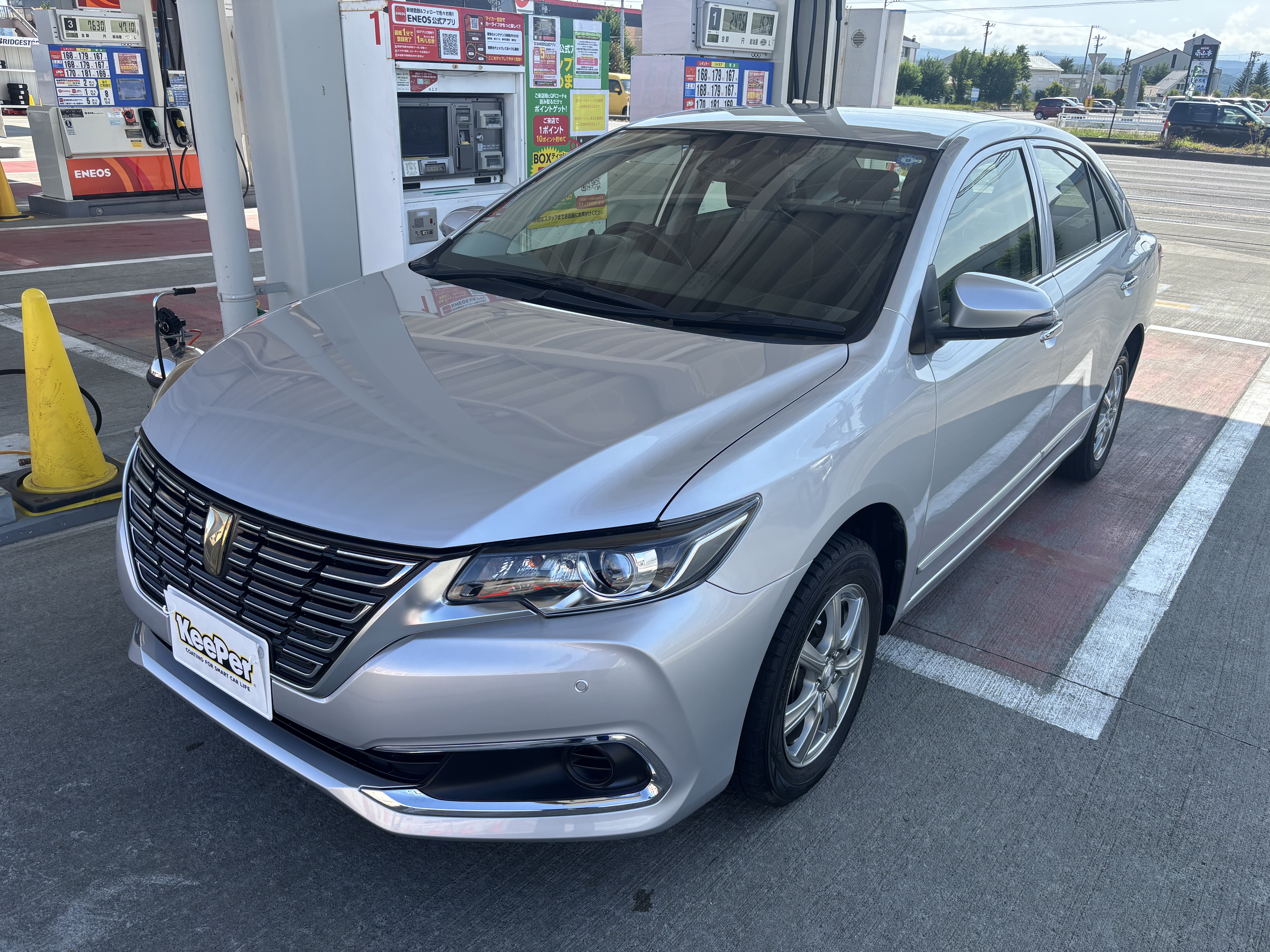 佐久市でクリスタルキーパー施工のプレミオ