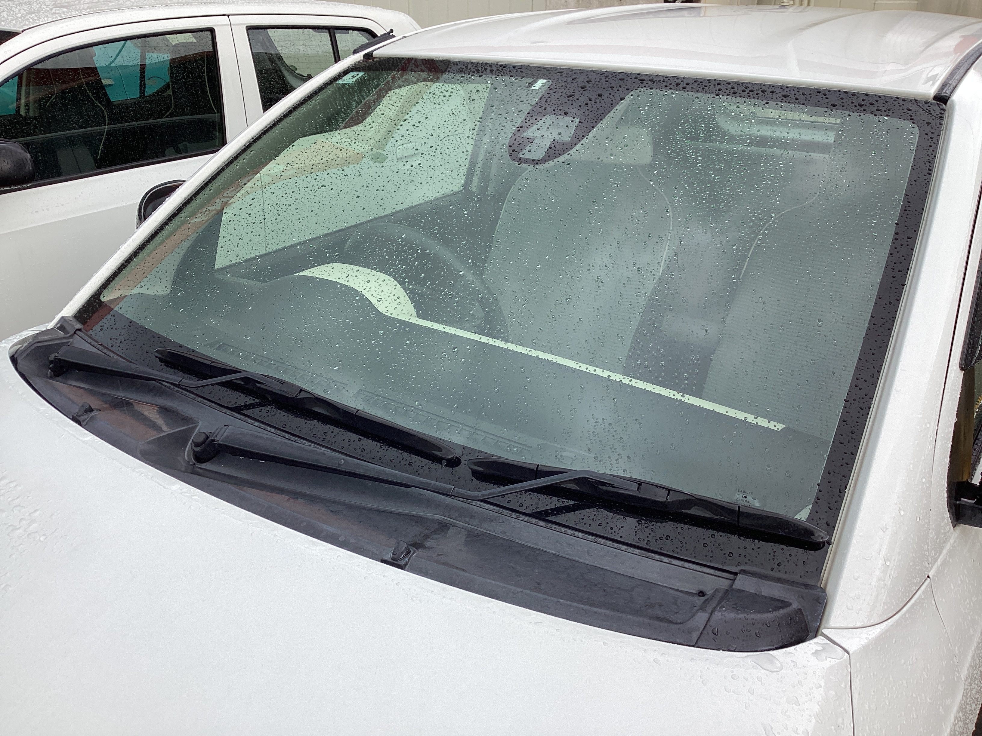 代車のフロントガラス撥水