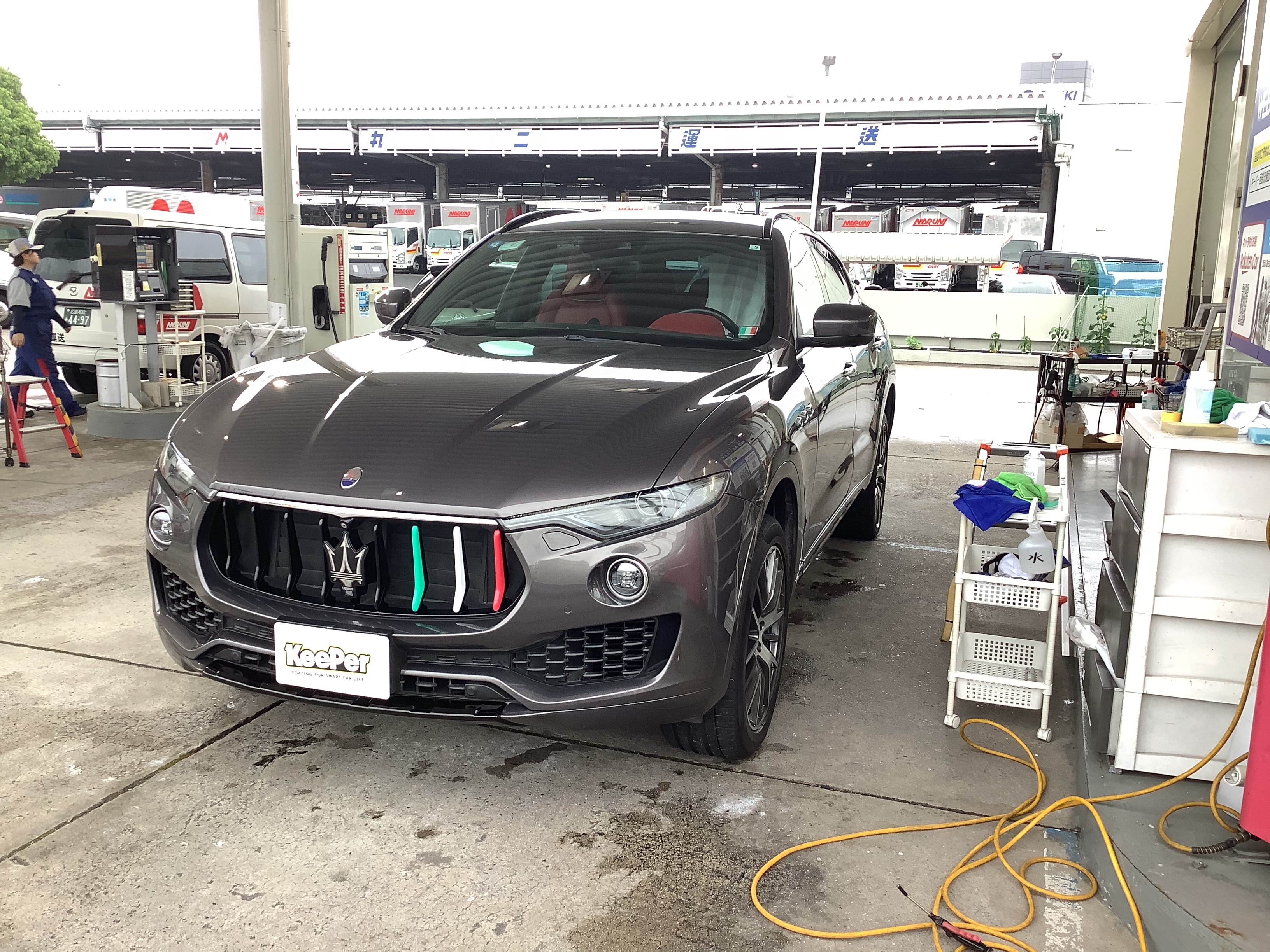 高級車も輝くマセラティのダイヤⅡキーパー施工体験記🚗✨
