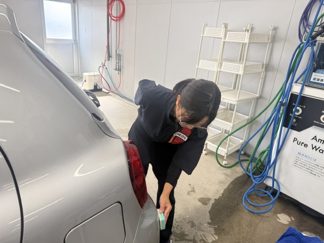 ルート10豊前店のスタッフがキーパー2級試験を受けている様子