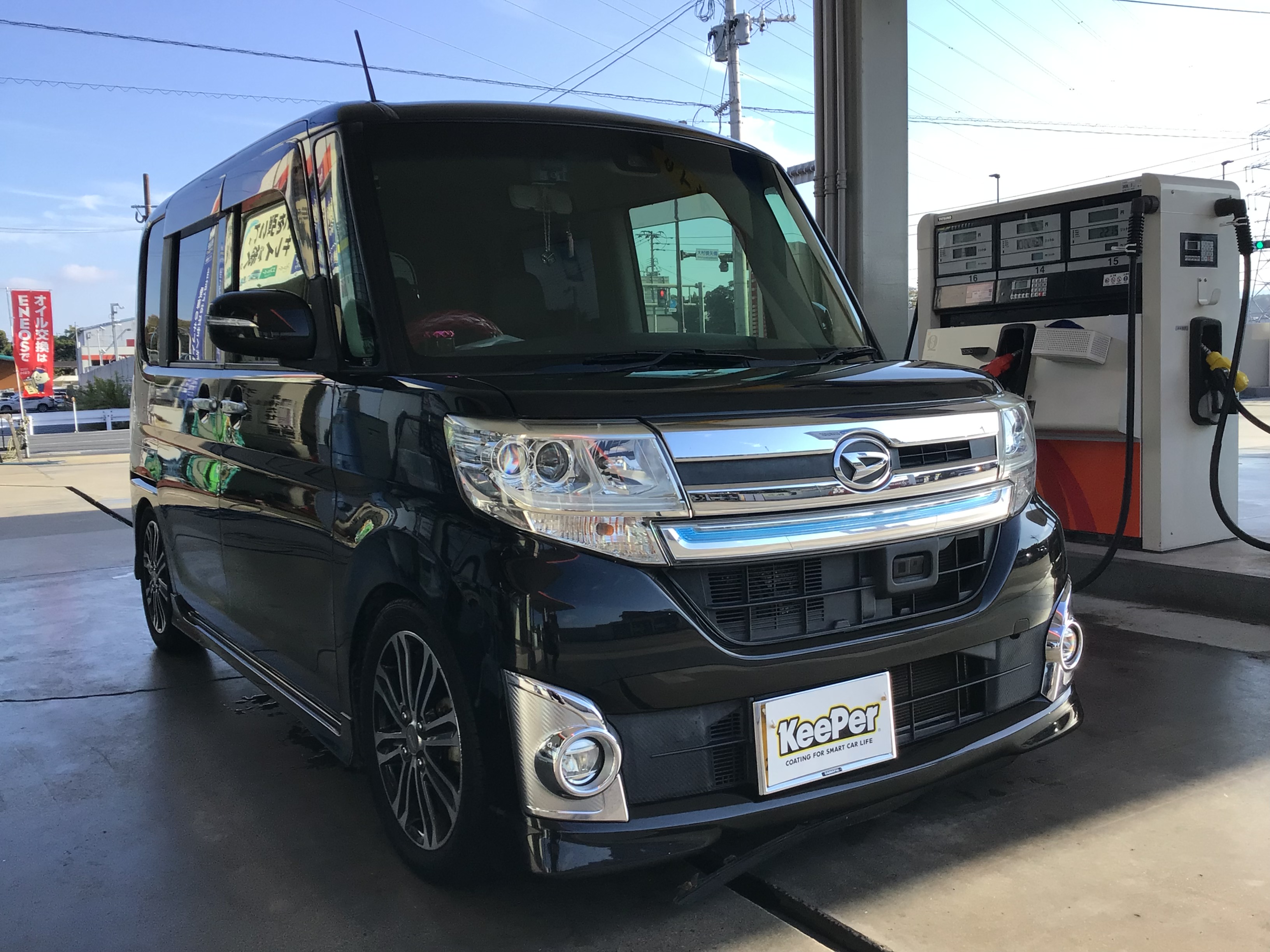 タントの輝きを守るフレッシュキーパー施工と秋の愛車メンテ🚗