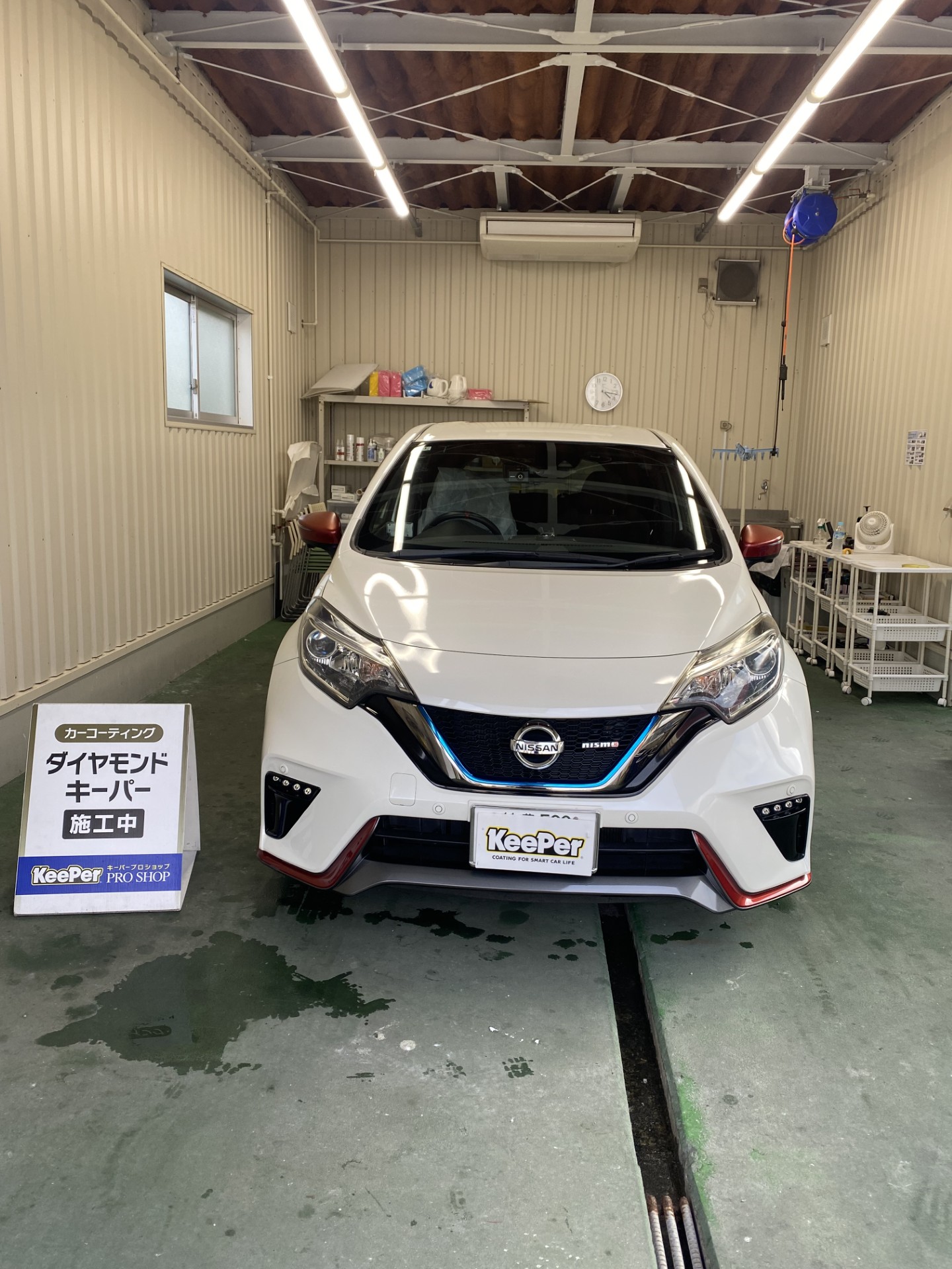 雨の日も安心ダイヤモンドキーパーで愛車ピカピカにしよう😊