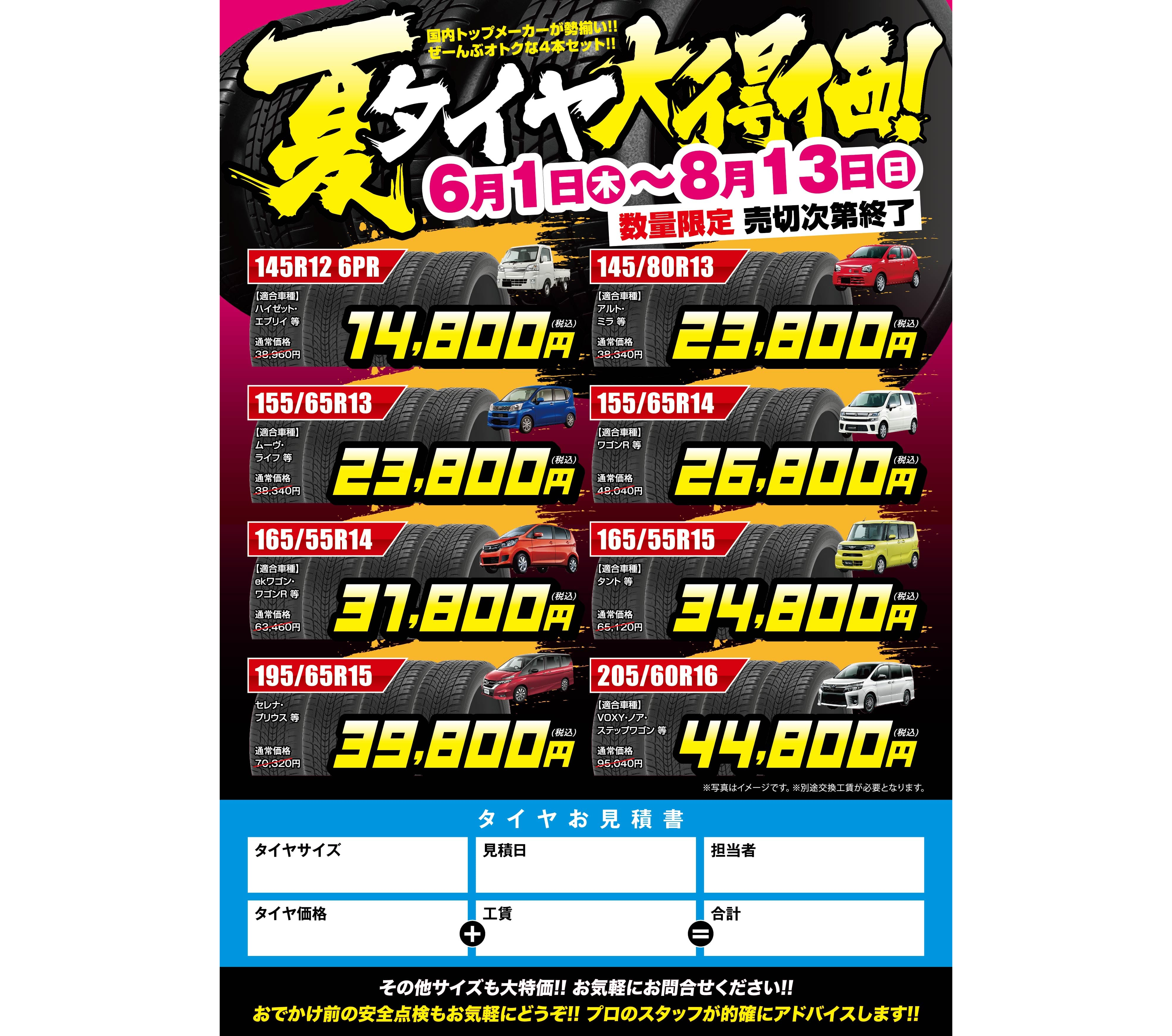 見逃し厳禁！オトクなお知らせ！ | セルフ平塚SSのキャンペーン一覧